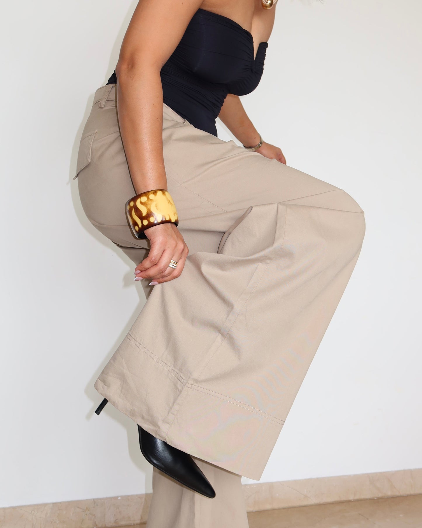 Premium Cotton Baggy Wide Leg Pants
