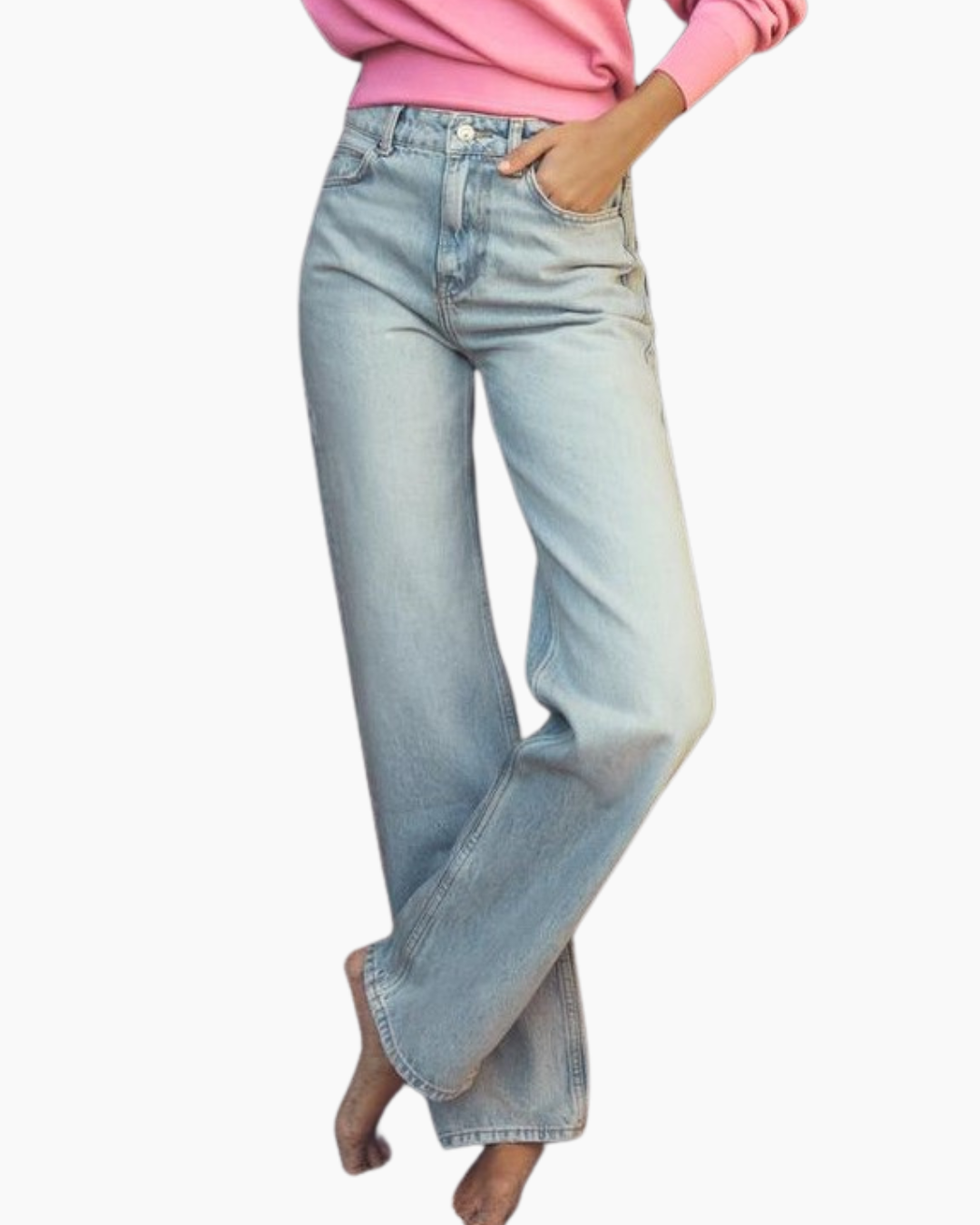 STRAIGHT FIT JEANS