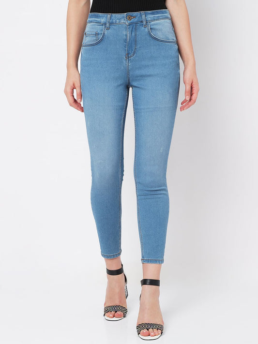 Light Blue High Rise Wendy Skinny Jeans