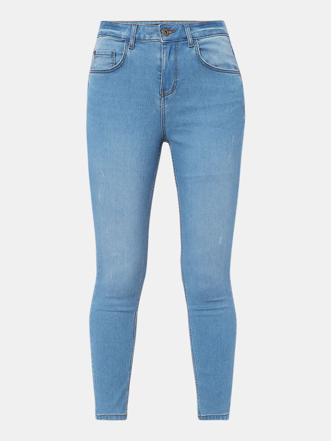 Light Blue High Rise Wendy Skinny Jeans