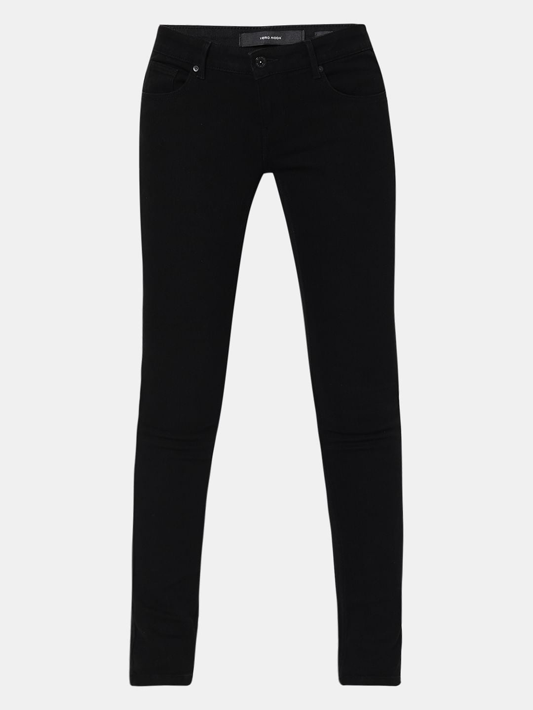 Black Low Rise Wendy Skinny Jeans